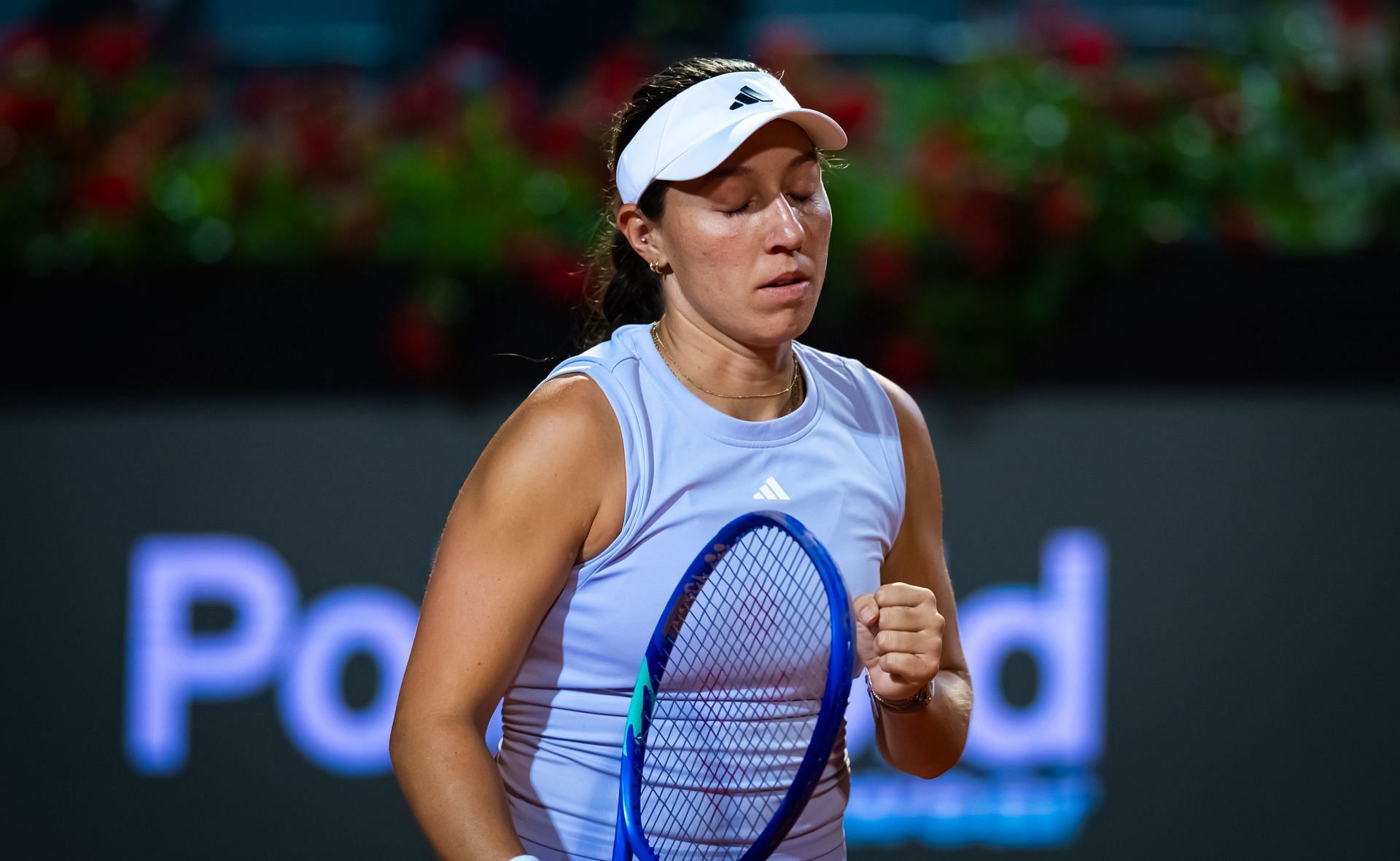 Jessica Pegula at the Italian Open 2025. (Photo: Getty)